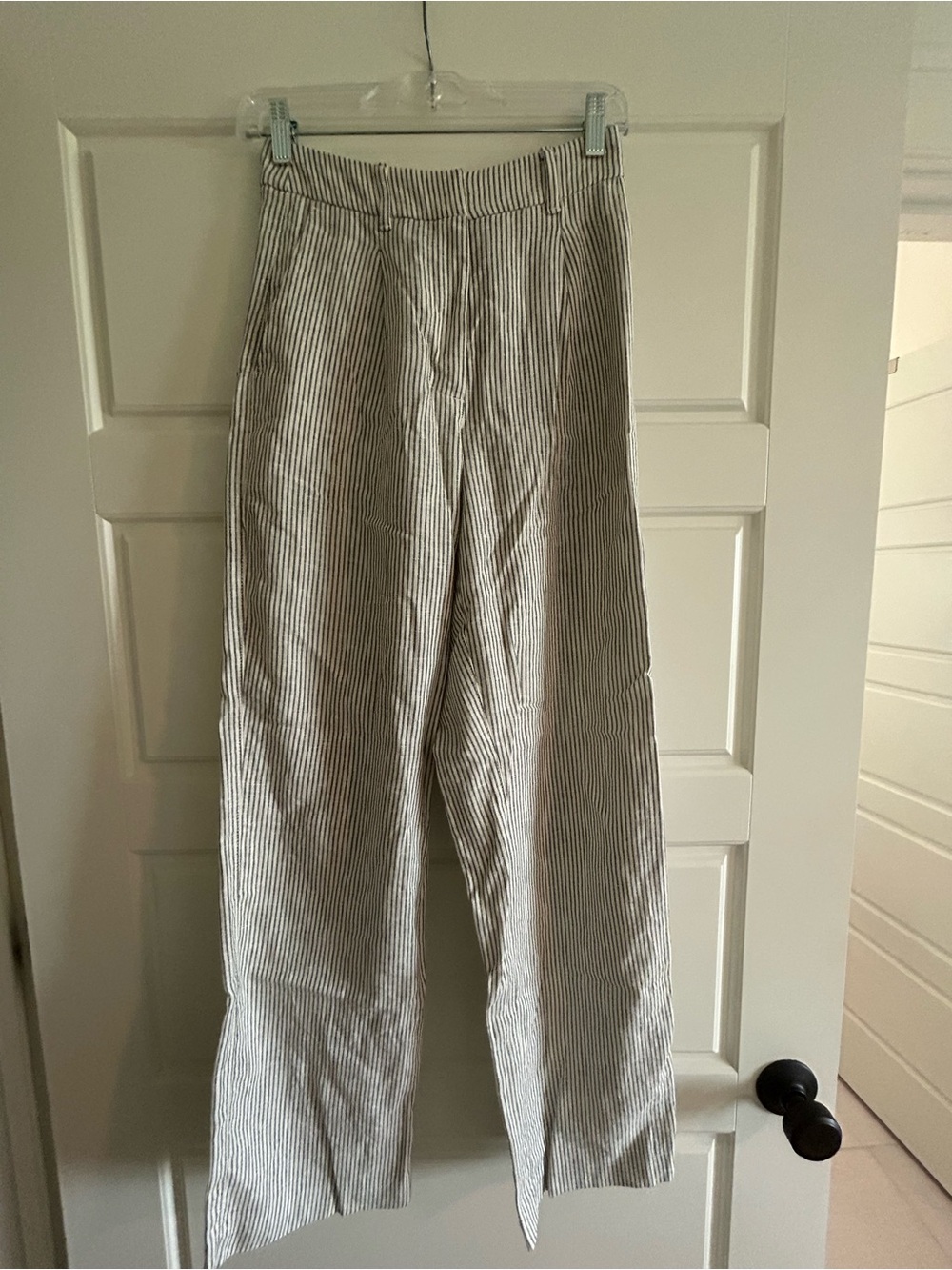 Pinstripe Trousers